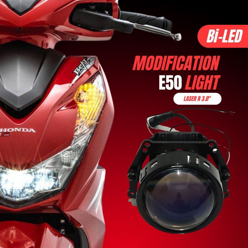 Jual Modifikasi Lampu Utama Mobil Dan Motor Headlight Biled Turbo 55