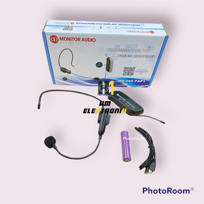 Mic Monitor Audio MA 200 PAP1 Wireless bando / Headset
