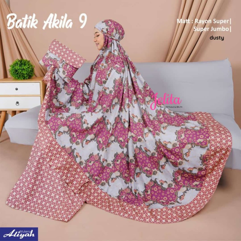 MUKENA AKILA JUMBO MUKENA BATIK JUMBO AKILA MUKENA BATIK SUPER JUMBO