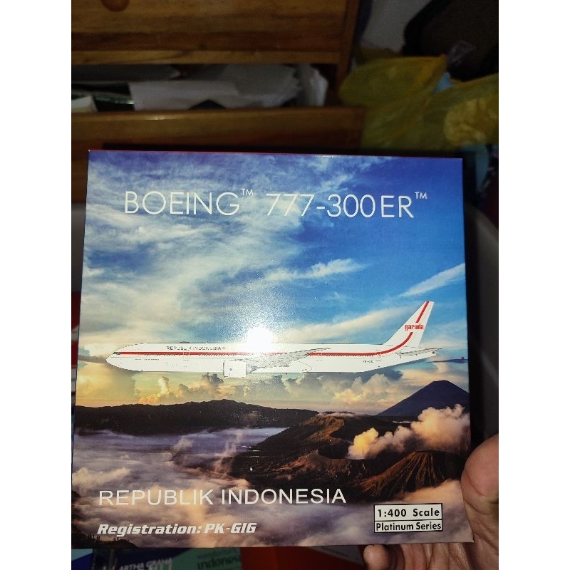 Diecast Garuda Indonesia B777-300ER PK GIG