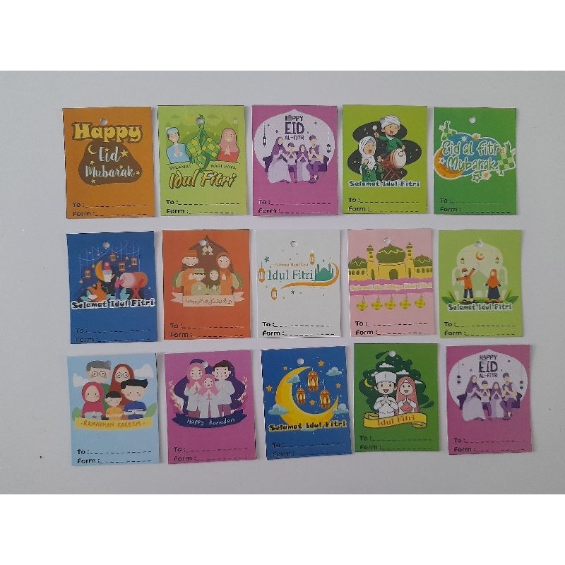 

hantag idul fitri 5x4cm