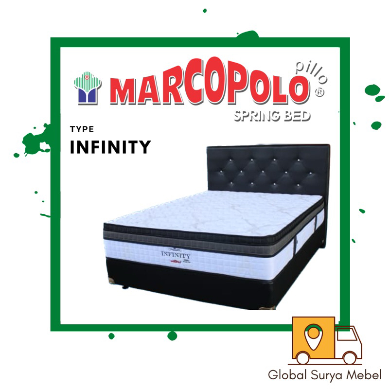 Kasur Marcopolo Spring Bed Tipe Infinity