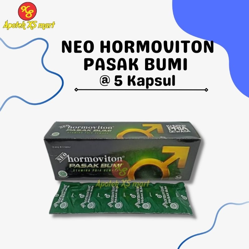 NEO HORMOVITON @5 - SUPLEMEN KESEHATAN UNTUK STAMINA PRIA
