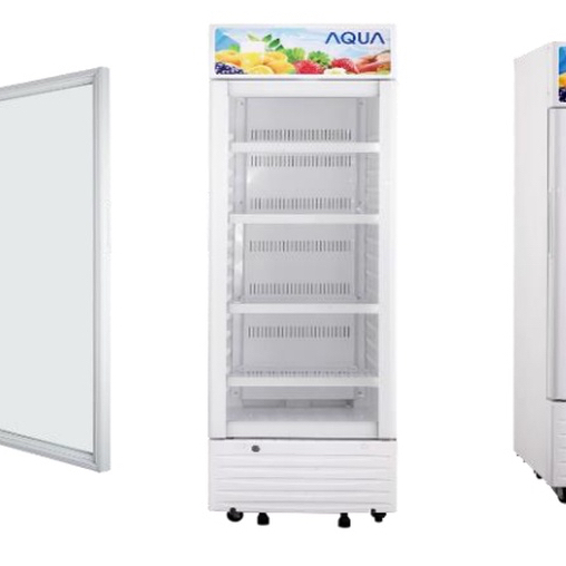 SHOWCASE AQUA JAPAN AQB 258 DISPLAY COOLER PENDINGIN MINUMAN 4 RAK