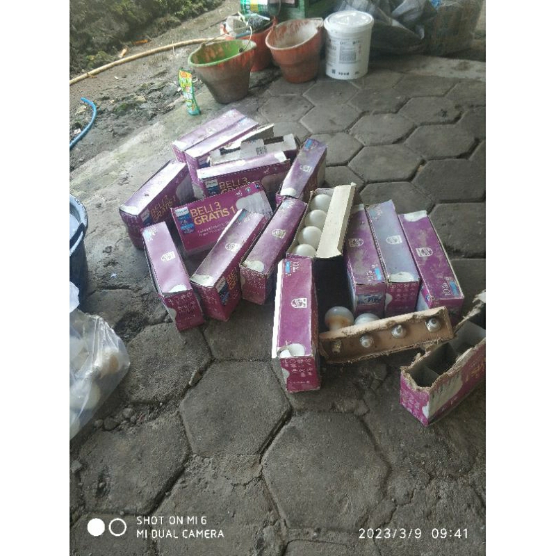 led off (mati) kusus body berat/DC Philips leher besar