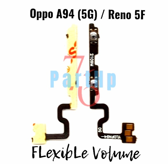 Flexibel Connector Volume Oppo  A94 5G - Reno 5F - Flexible Fleksibel