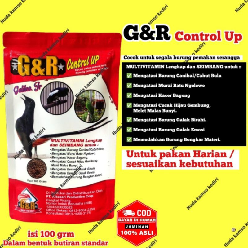 G&R Control UP Voer burung kibasari