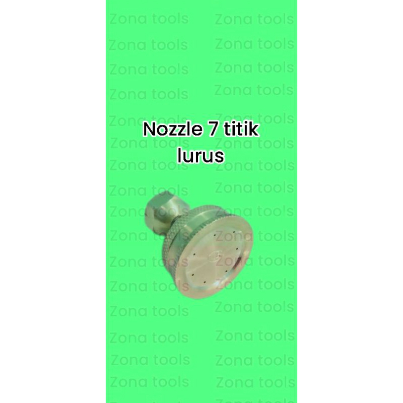 Nozzle spuyer lubang 7 lurus