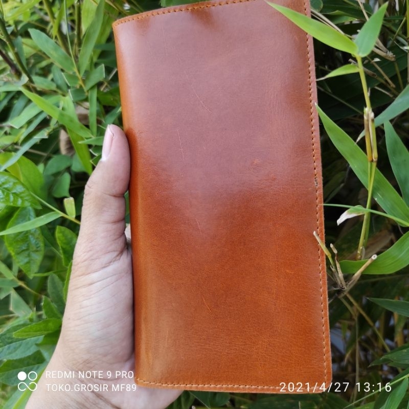 Dompet Kulit Sapi Asli | Dompet Pria Panjang Full Kulit Slot Full Card