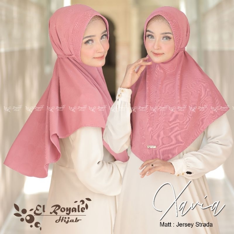 Jilbab bergo hijab instan XAVIA ORI EL ROYALE