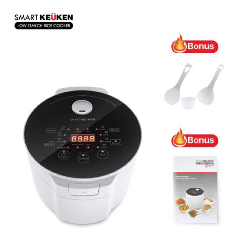Smart Keuken low starch rice cooker