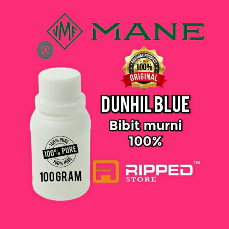 (100 ML) BIBIT PARFUM MURNI DUNHILL BLUE BY MANE ORIGINAL