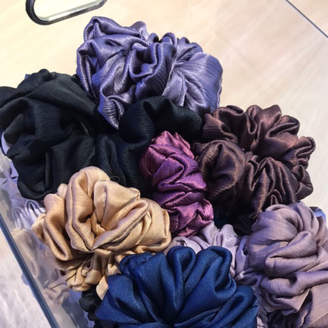 Scrunchie / ikat rambut / Kuncir Rambut /Gurita Rambut