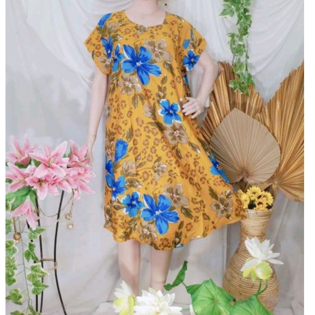 Daster Bunga daster Kekinian