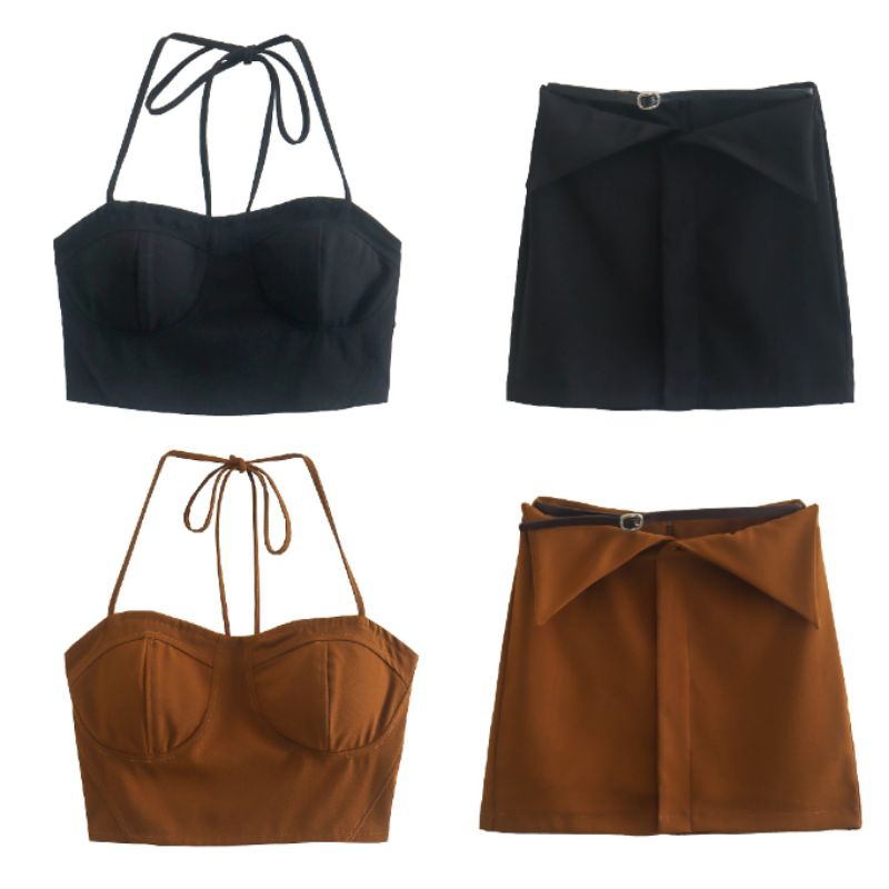 Summer Set (Top+Skirt) with Cup Bra 69943 (SALE)