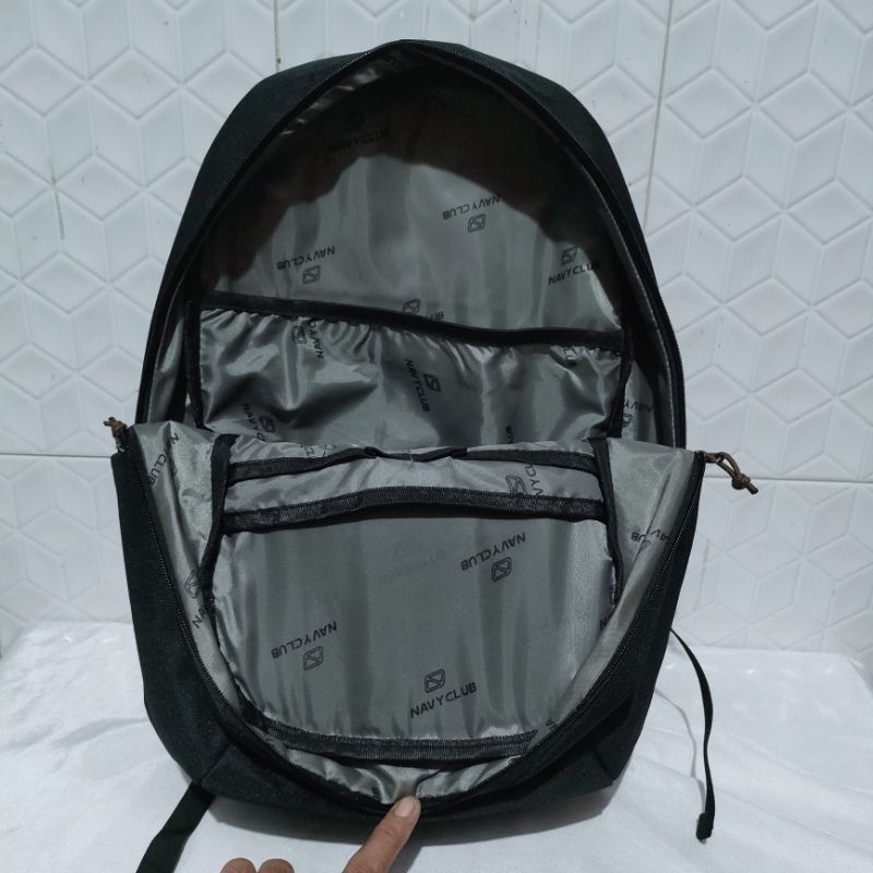 tas ransel kasual Navy Club 25liter ori