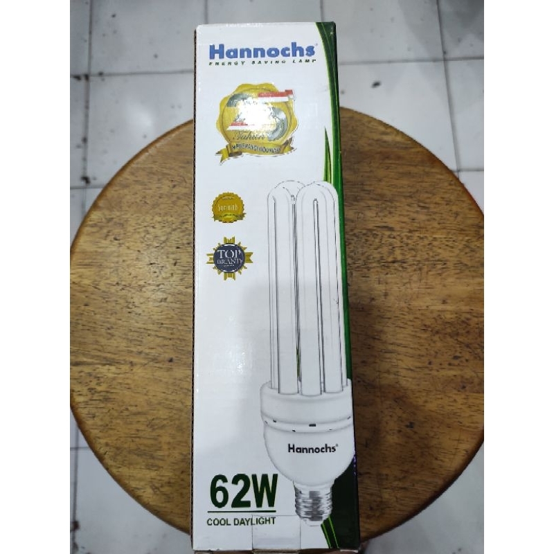Bola lampu Hannochs Green 62 Watt