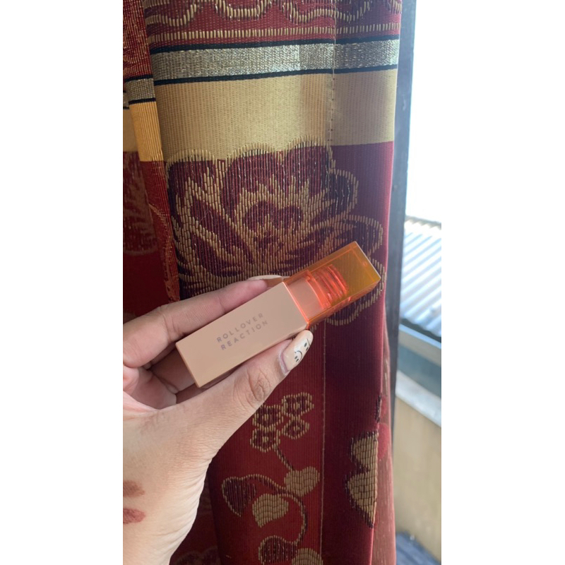 Rollover reaction dewdrop liptint mimosa