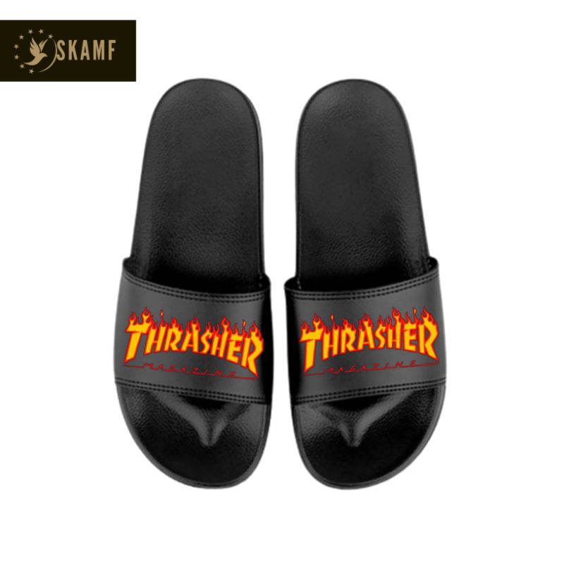 SANDAL SLIP ON | SENDAL | THRASHER | SENDAL BEST SELLER | SENDAL CLUB BOLA | SLIP ON PRIA WANITA UNI