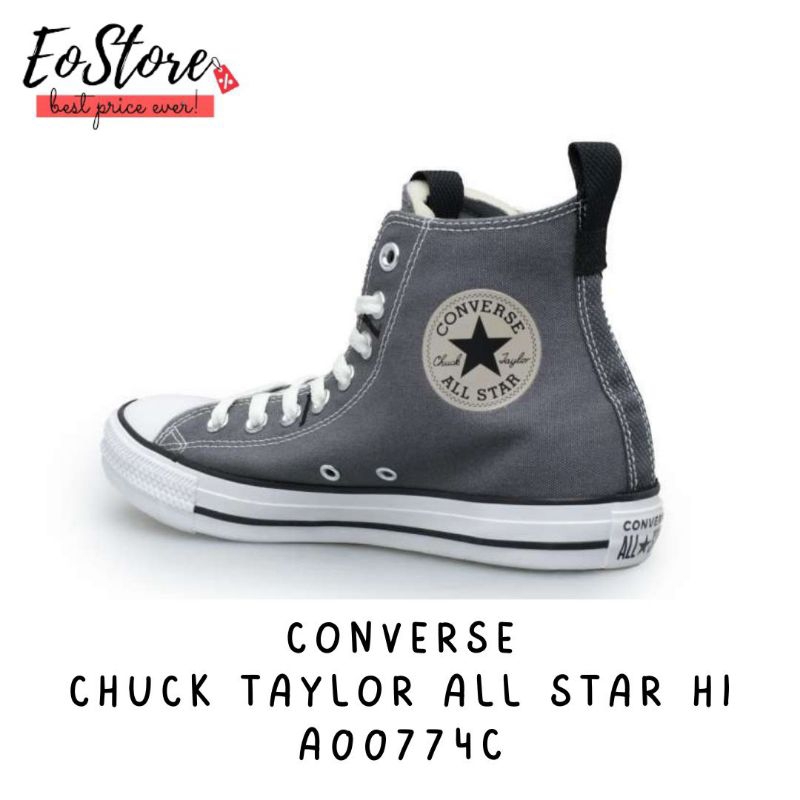 Converse Chuck Taylor All Star Hi A00774C Iron Grey/Papyrus/Black