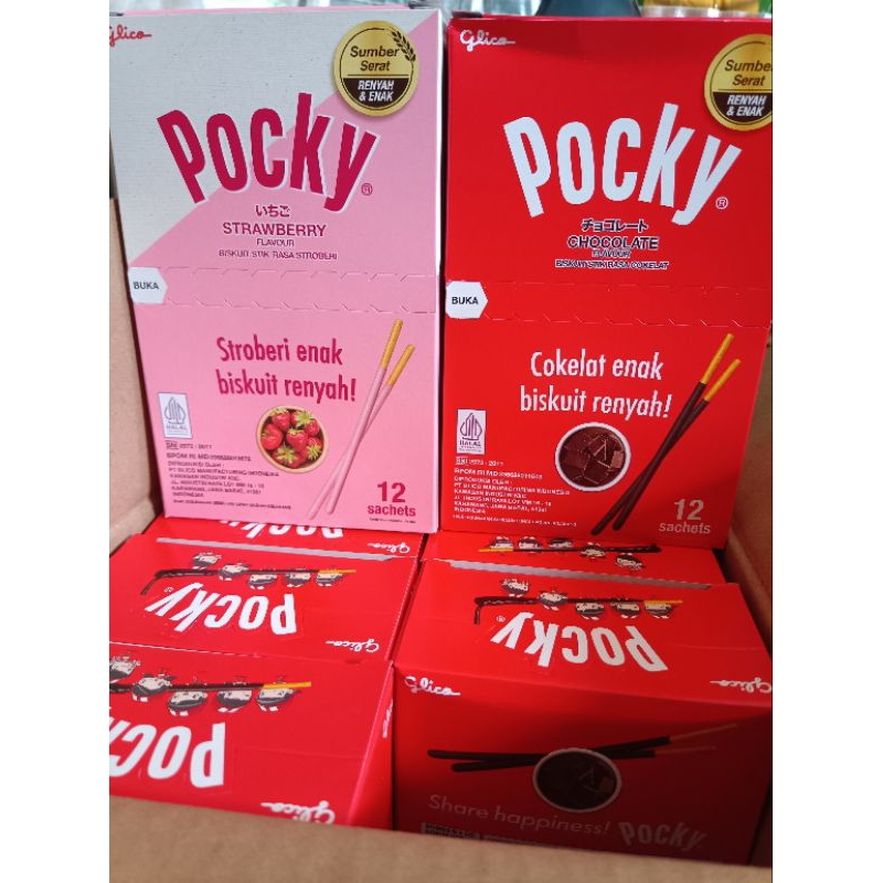 

Pocky sachet 1box isi 12bungkus