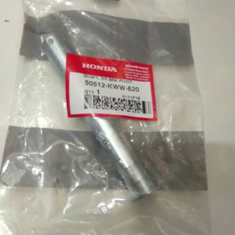 As Cagak Tengah / Dua 2 Shaft RR Brake Pivot Honda Blade Revo Absolute Fit 110 Supra X 125 New FI Revo Injeksi
