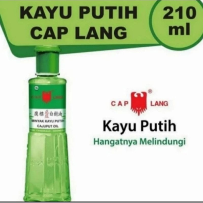 Minyak Kayu Putih Cap Lang 210 ml