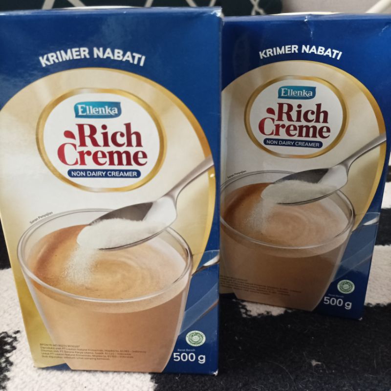 

Ellenka Rich Creme Krimer Nabati Bubuk 500gram non dairy creamer bukan Fiber creme