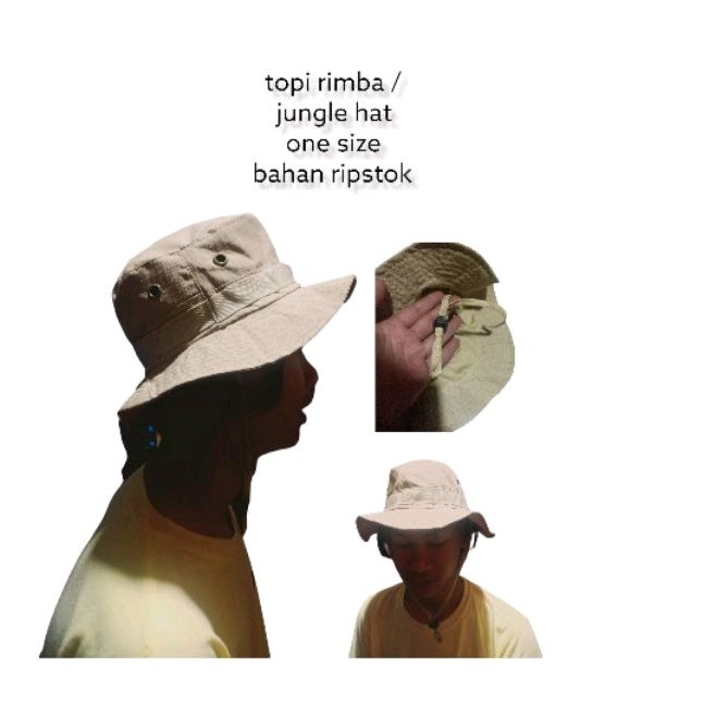 Topi rimba gunung / topi rimba outdoor / topi nelayan