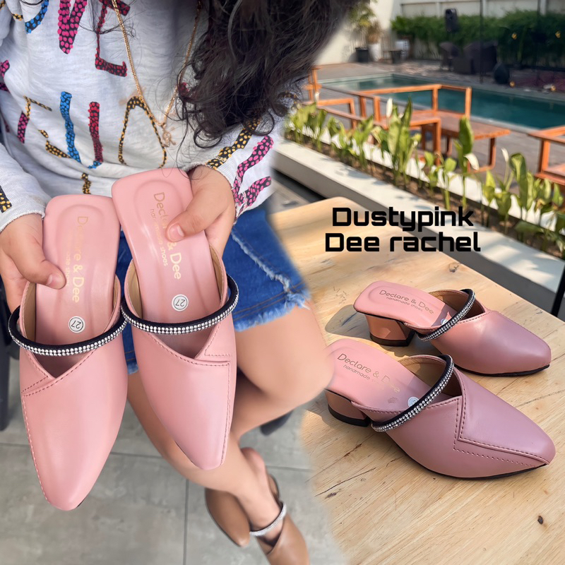 DECLARE&amp;DEE SANDAL MULES CANTIK RACHEL KIDS HIGH 3cm