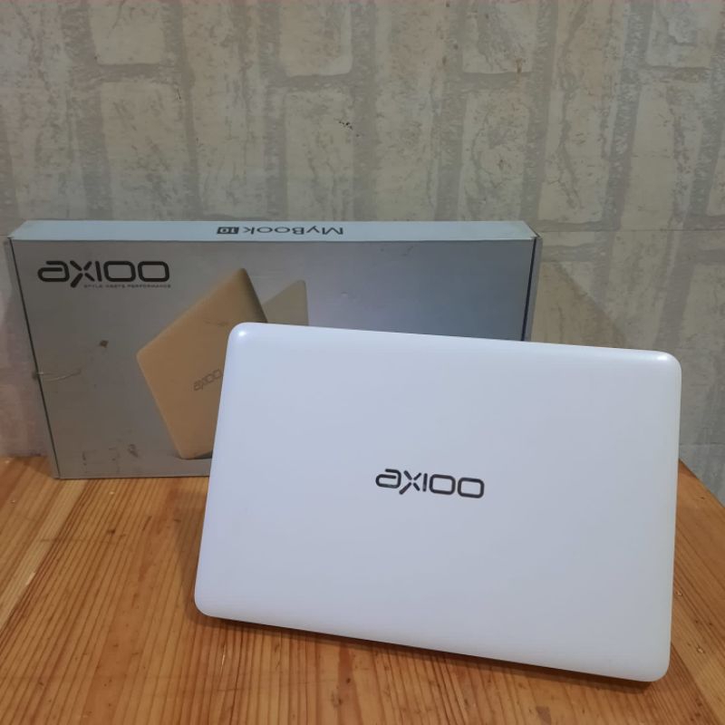 Laptop Axioo Mybook 10 intel Celeron N3350 Windows 10 Seri Baru Super Slim ringan enteng