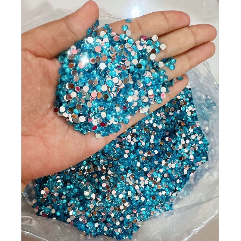TERMURAH 500 PCS GEMS MANIK HENA INSTAN