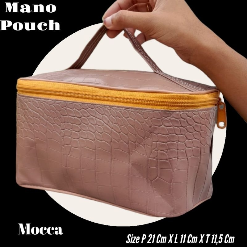 MANO POUCH KOSMETIK MODEL KERANJANG  STYLISH SUPER MURAH