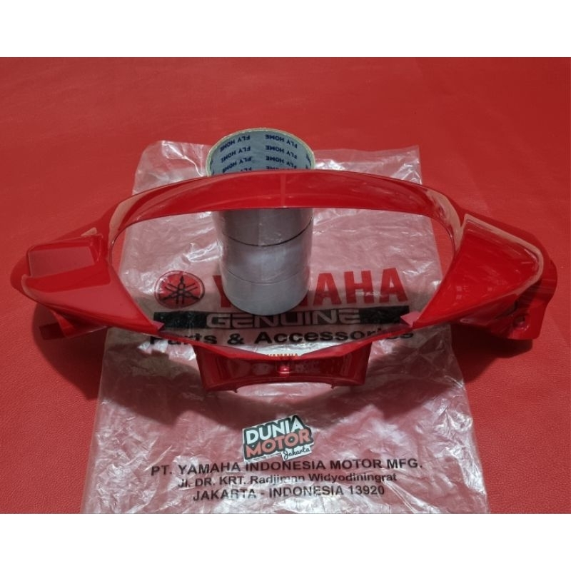 Batok depan mio sporty merah cabe original yamaha batok pala mio pala depan mio batok mio sporty