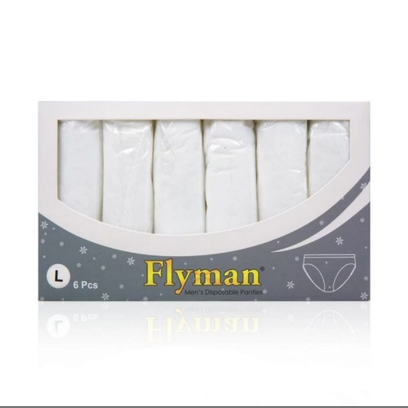 Celana dalam kertas pria Flyman FM 1041 isi 6pcs