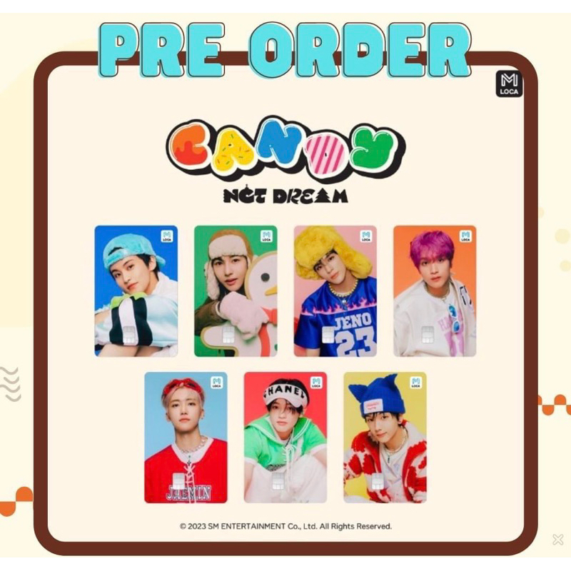 NCT DREAM CANDY CASHBEE SET