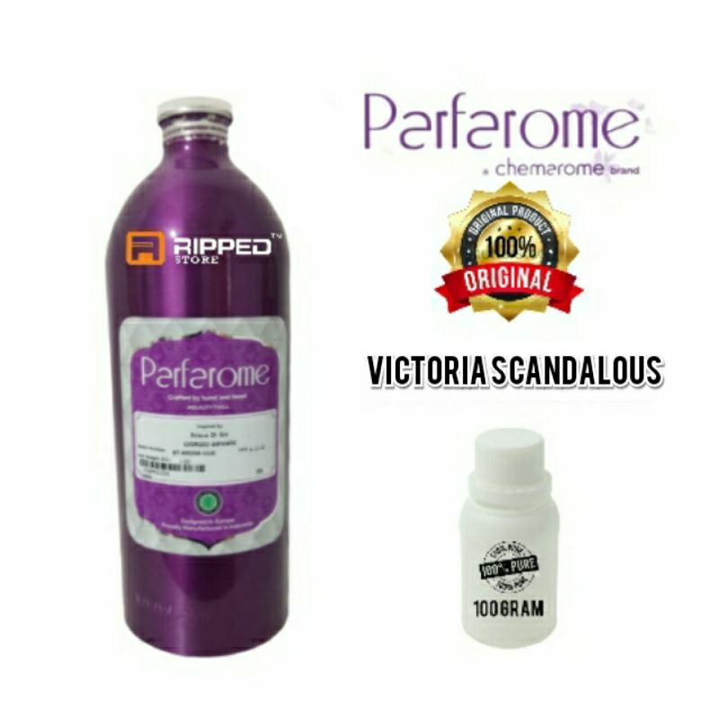 (100ML) BIBIT PARFUM MURNI VICTORIA SCRET SCANDALOUS DELUXE BY PARFAROME ORIGINAL