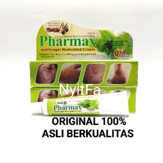 Salep Pharmax Original 100% / Salep gatal alergi kurap kutu air panu eksim