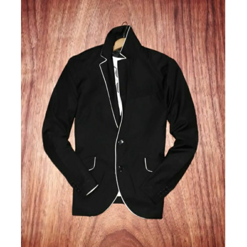 blazer pria slimfit signal second preloved