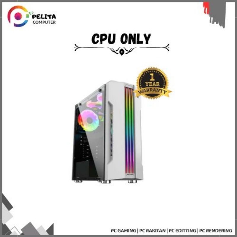 Pc ryzen 5 vga gtx 1050ti 4gb