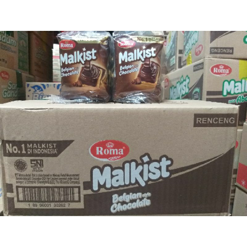 roma malkist cokelat