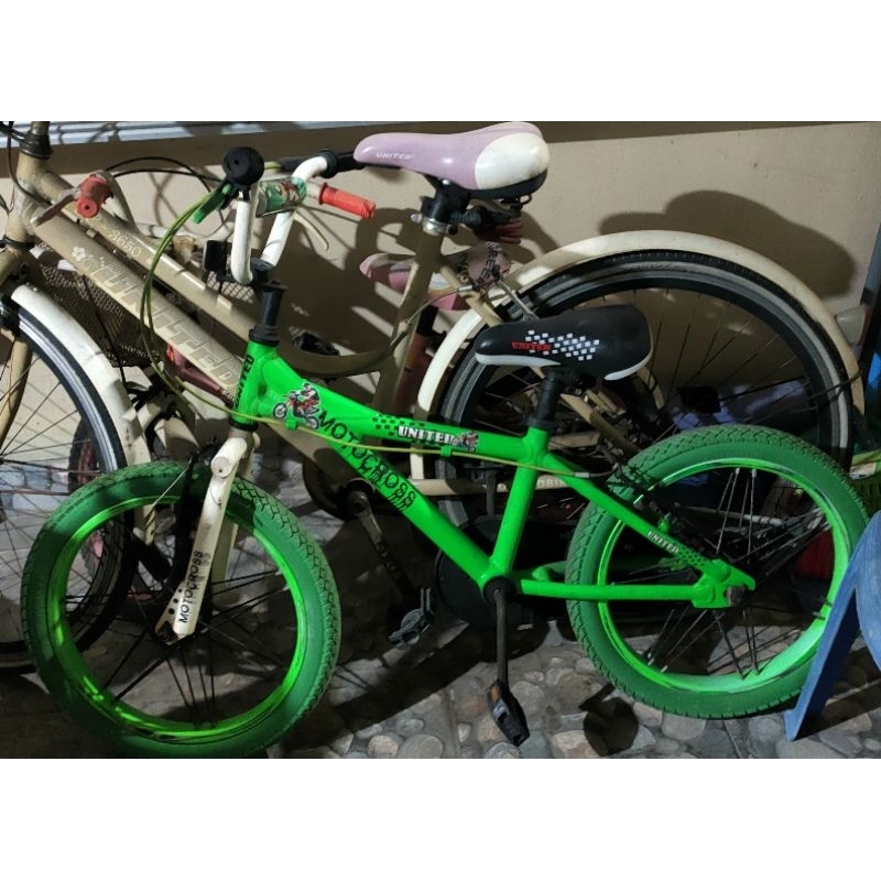 SEPEDA UNITED ANAK SECOND KONDISI MULUS CCK UTK ANAK USIA 5-10THN