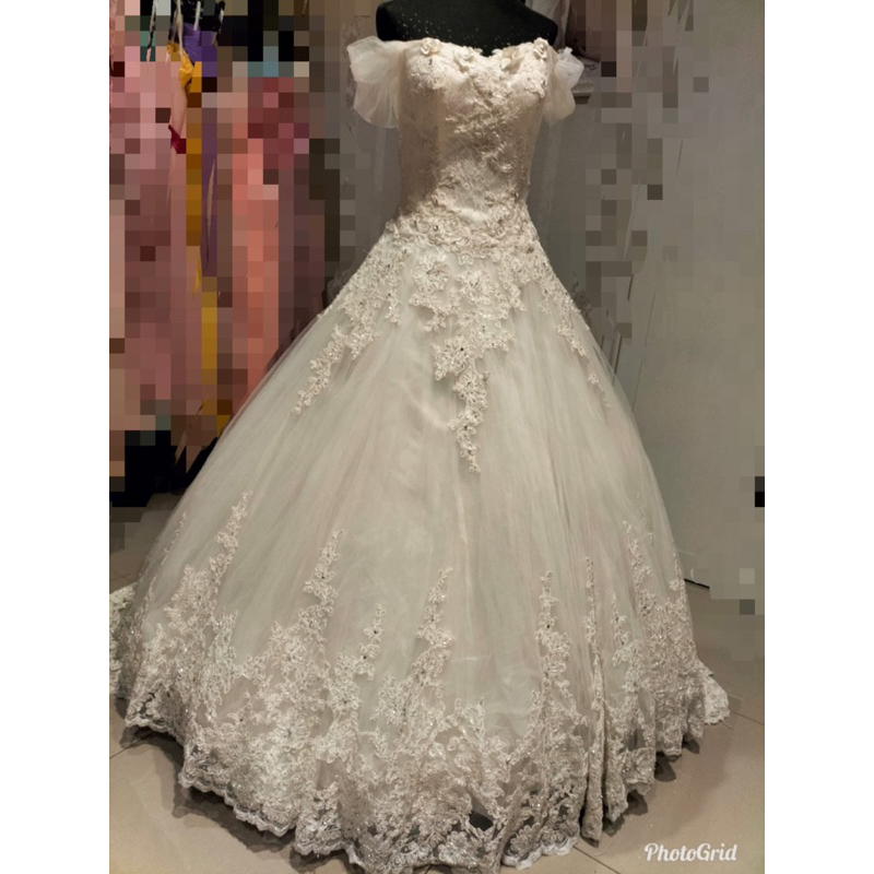 Wedding Dress Kualitas Premium Kelas Bridal Jakarta Gaun Pengantin Ball Gown Sweetheart Sabrina Back