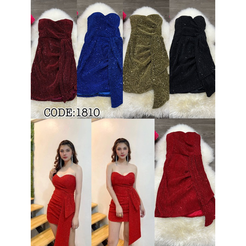 CODE:1810 sexy dress premium ready stok