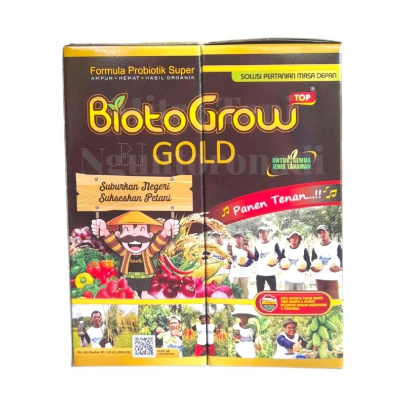 Pupuk Hayati/Organik BiotoGrow Gold 500 ml