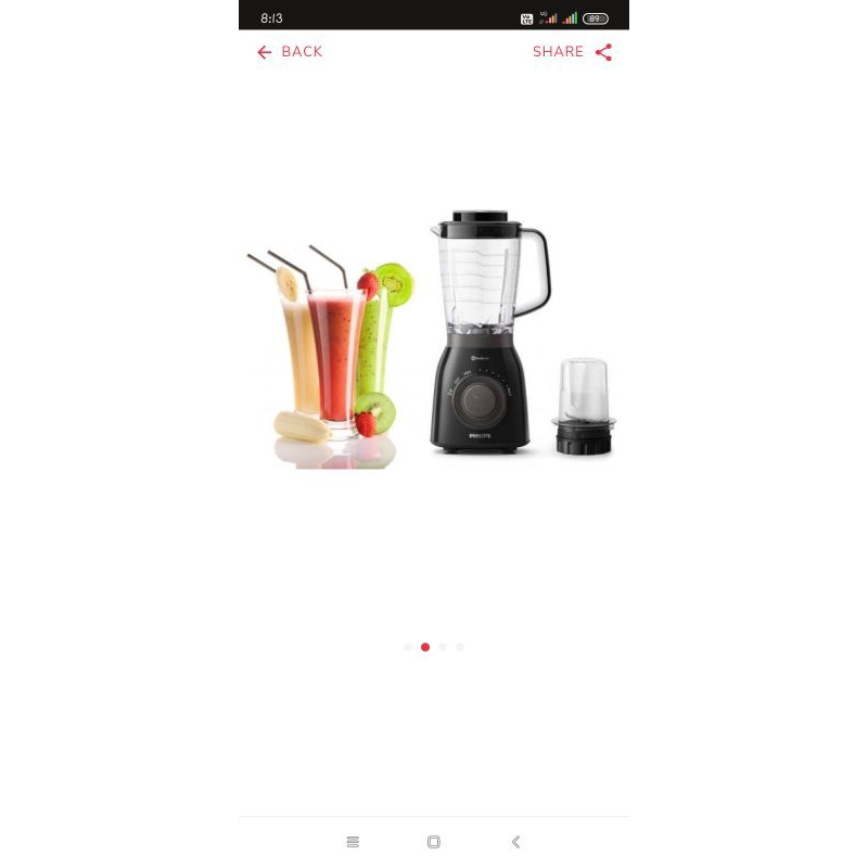 blender philips HR 2157/90