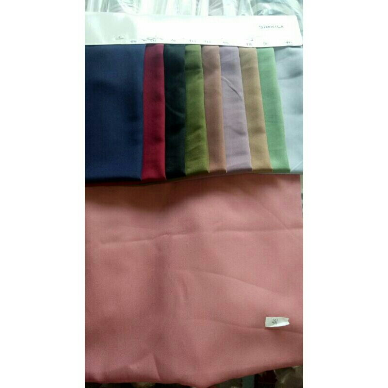 KAIN SHAKILA PREMIUM POLOS METERAN