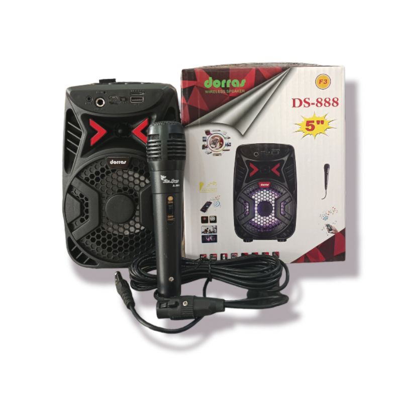 Dorras Speaker Bluetooth +Mic F3