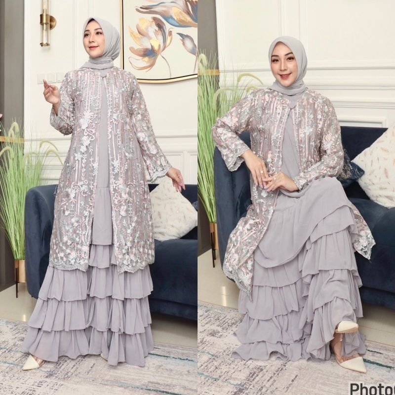 Gamis Lady  Yasmin Original Butik