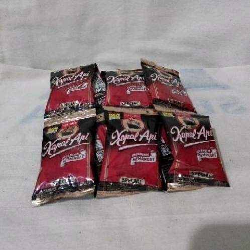 

Kopi Kapal Api ( Tanpa gula )10 sachet x 6.5 gr , renceng , renteng gram MINI